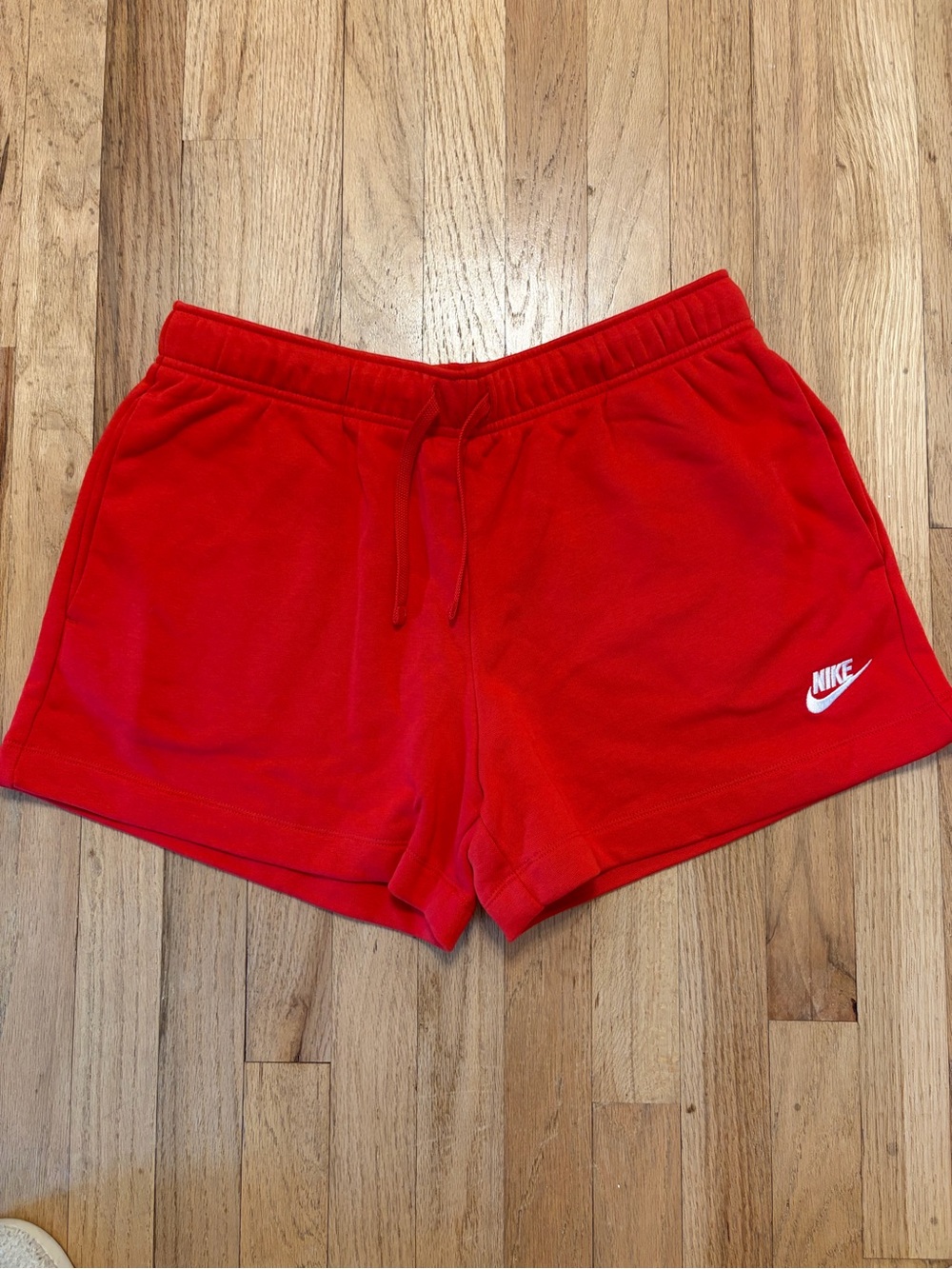 Nike Women’s Red Athletic Drawstring Shorts
